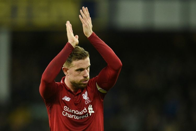 Jordan Henderson bertekad membawa Liverpool juara Liga Inggris musim 2018/2019, Sabtu (13/4/2019)