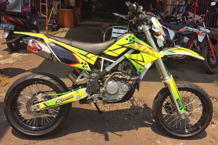 80 Gambar modifikasi motor klx Terpopuler