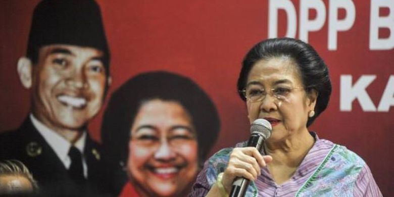 Ketua Umum Partai Demokrasi Indonesia Perjuangan (PDI-P) Megawati Soekarnoputri