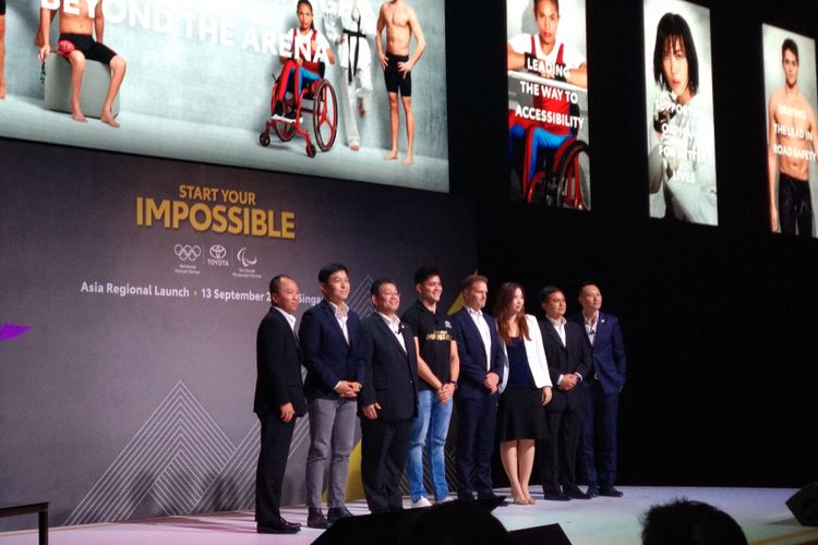Toyota Motor Corp. memiliki slogan baru untuk sambut Olimpiade 2020, Start Your Impossible