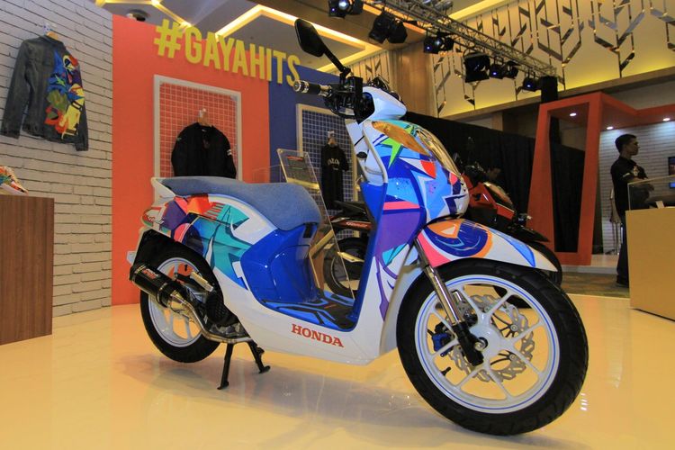 Modifikasi Motor  Sepeda  Motor  Honda  Genio  Modifikasi