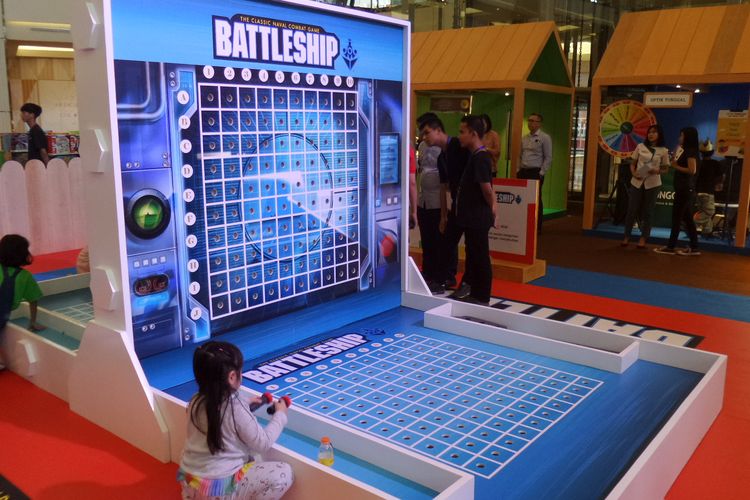 Battleship, salah satu permainan yang tersedia di Summer Camp with Hasbro Gaming Mal Taman Anggrek, 20 Juni hingga 14 Juli 2019.