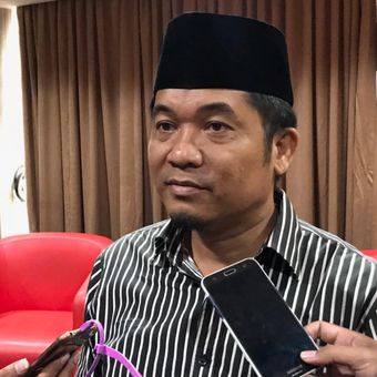 Pengamat politik sekaligus Pendiri Lingkar Madani (LIMA) Indonesia Ray Rangkuti usai acara diskusi di D Hotel, Jakarta Selatan, Rabu (15/8/2018). 