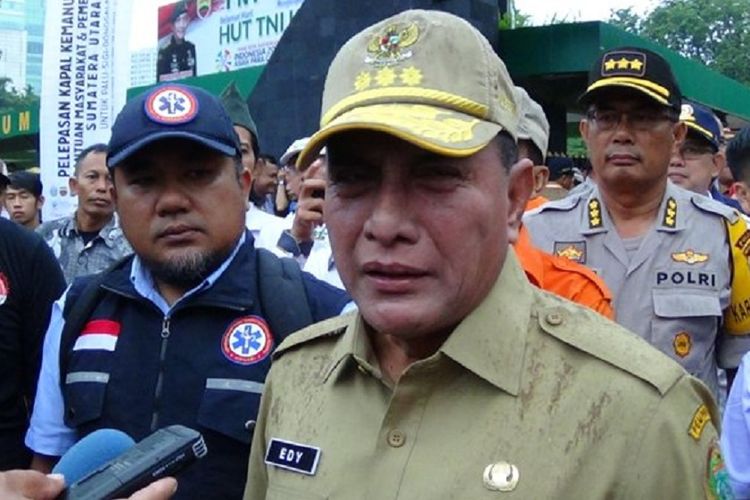 Gubernur Sumatera Utara Edy Rahmayadi