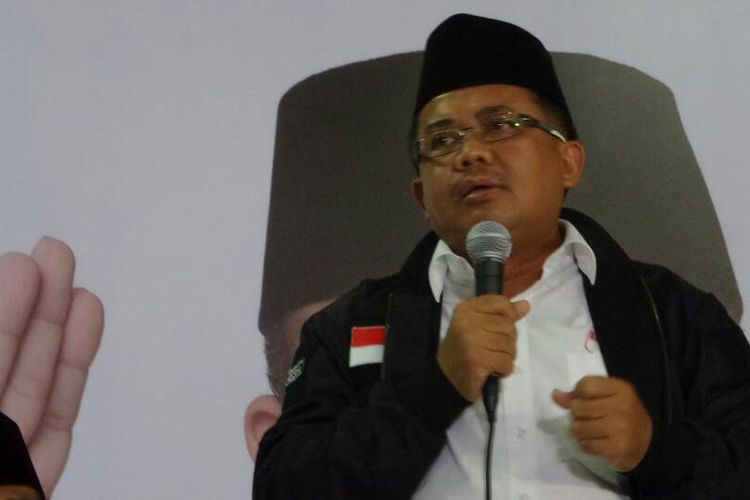 Presiden Partai Keadilan Sejahtera (PKS) Sohibul Iman di Kantor DPP Partai Gerindra, Ragunan, Jakarta Selatan, Rabu (19/4/2017).