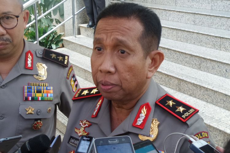 Kepala Polda Kalimantan Timur Irjen Safaruddin saat ditemui di Kompleks Mabes Polri, Jakarta, Kamis (4/1/2018).