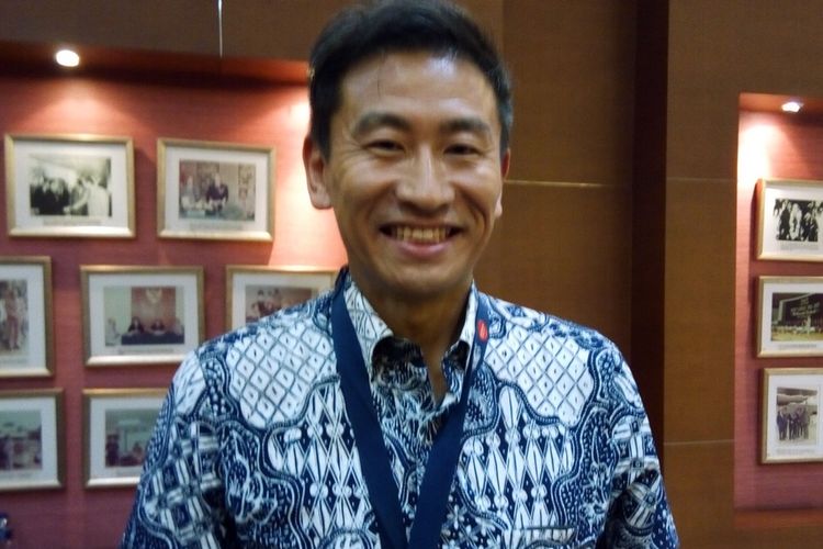 Sales & Marketing Director PT. Panasonic Gobel Indonesia (PGI) Kensuke Miyaji. Foto diambil pada Selasa (20/8/2019) di Jakarta