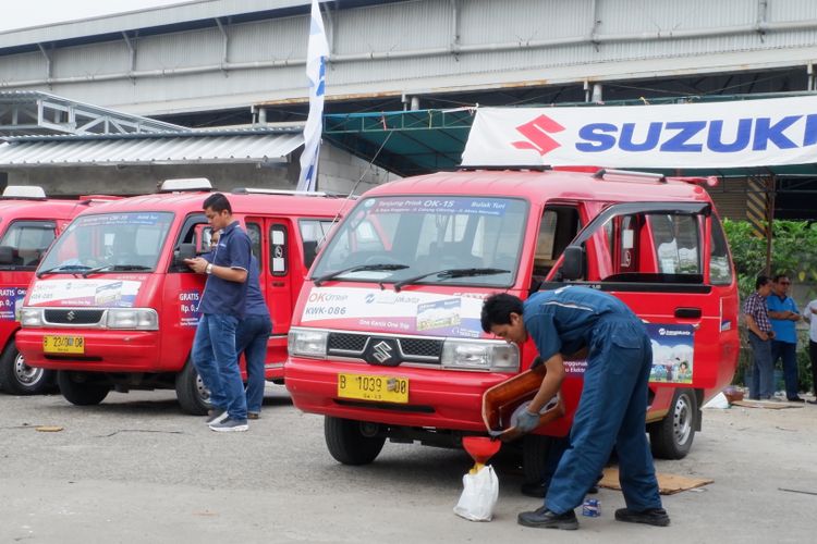 Suzuki berikan servis gratis angkot KWK