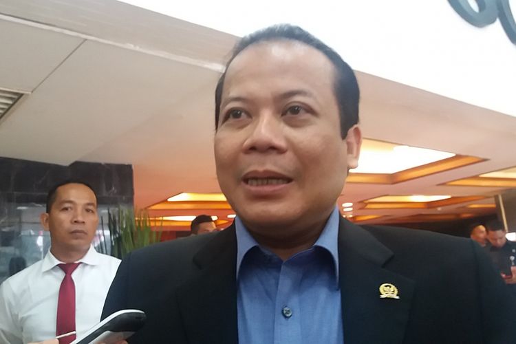 Wakil Ketua Umum PAN Taufik Kurniawan di Kompleks Parlemen, Senayan, Jakarta, Rabu (17/5/2017).