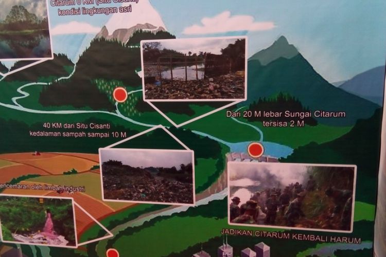 Poster tentang penyelamatan Sungai Citarum garapan PT Sido Muncul Tbk. Melalui produk Kuku Bima Energi (KBE), PT Sido Muncul Tbk akan meluncurkan iklan terbaru bertajuk Ayo Selamatkan Citarum. 