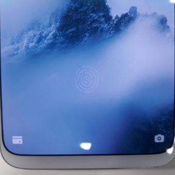 Tampilan fingerprint Meizu 16