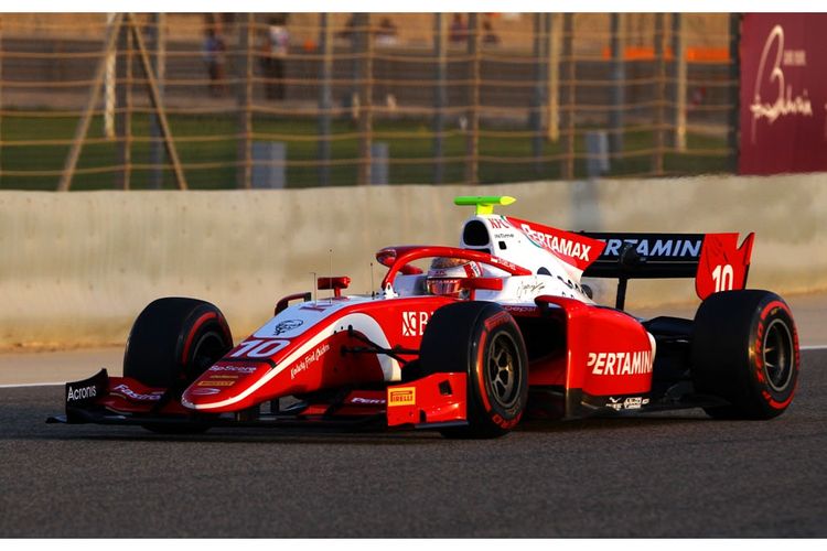 Sean Gelael berlaga di F2 GP Bahrain 2019