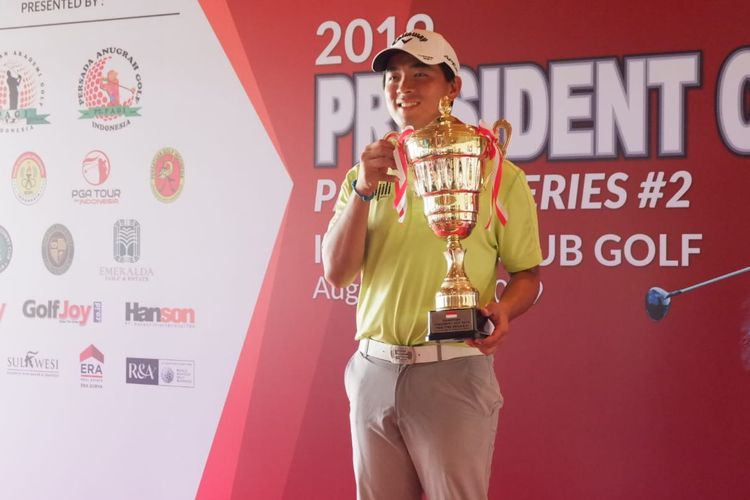 Pegolf Indonesia, Elki Low, sukses memenangi seri kedua President Cup 2019 di Imperial Golf Club Karawaci, pada 6-8 Agustus 2019.