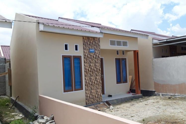 Proyek rumah yang dibangun oleh anggota REI di Sulawesi Tengah.