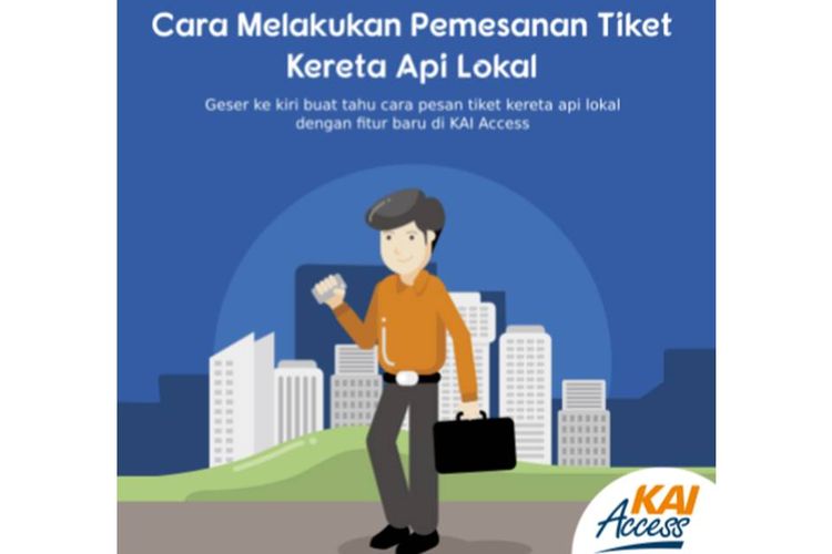 Fitur baru di KAI Access