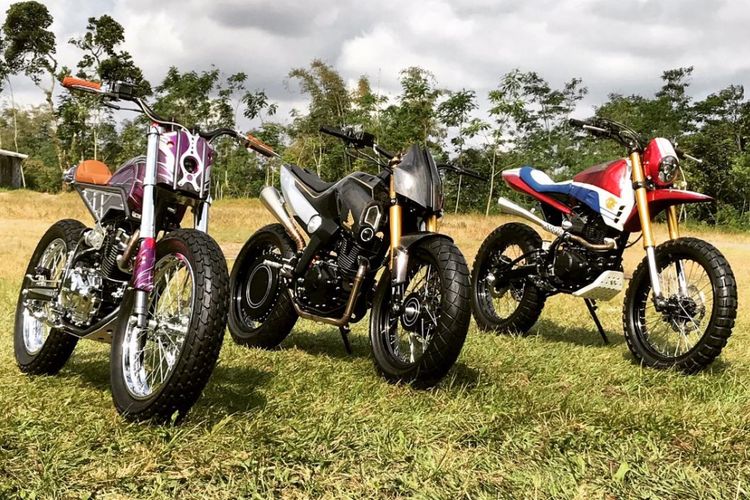 Modifikasi menggunakan basis Honda CRF150L