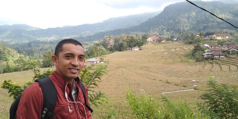 Sawah Jaring Laba-laba di Lembah Ranggu, Kecamatan Kuwus, Manggarai Barat Flores, Nusa Tenggara Timur, Jumat (24/8/2018) sebagai salah daya tarik pariwisata di lembah tersebut. 
