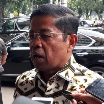 Menteri Sosial Idrus Marham di Kantor Kemenko PMK, Jakarta, Rabu (31/1/2018).