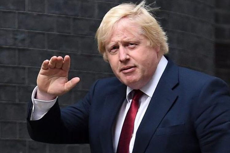 Mantan Menteri Luar Negeri Inggris, Boris Johnson.