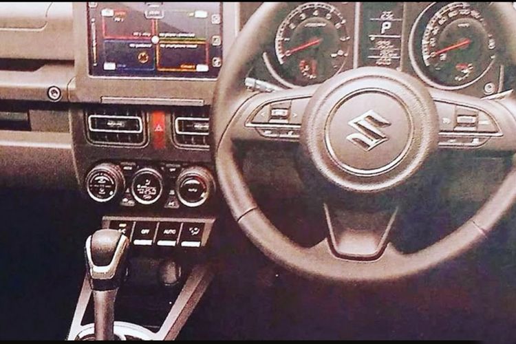 Interior Suzuki Jimny terbaru