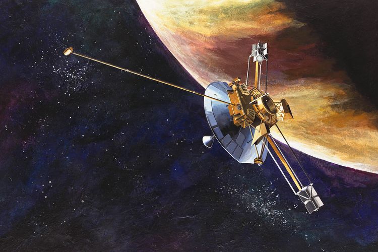 Ilustrasi Pioneer 10 NASA