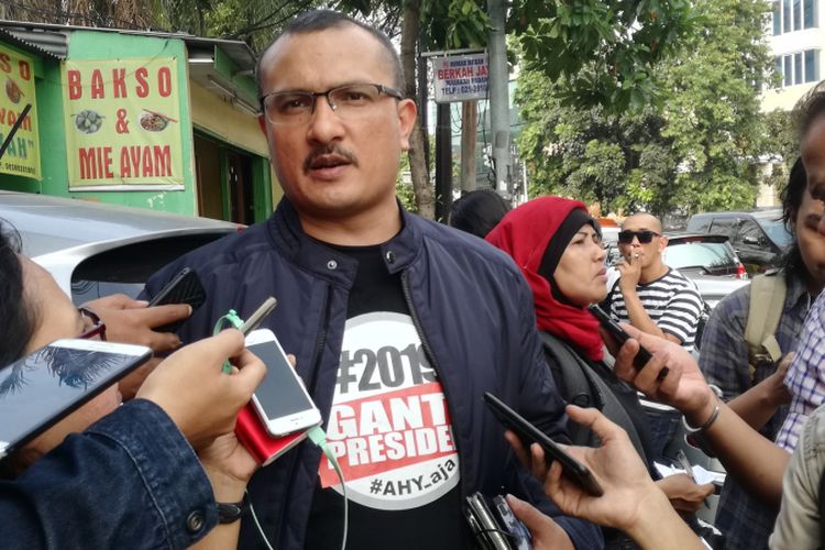 Ketua DPP bidang Divisi Advokasi dan Bantuan Hukum Partai Demokrat Ferdinand Hutahaen 