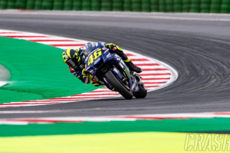 Valentino Rossi di GP San Marino, Sabtu (8/9/2018)