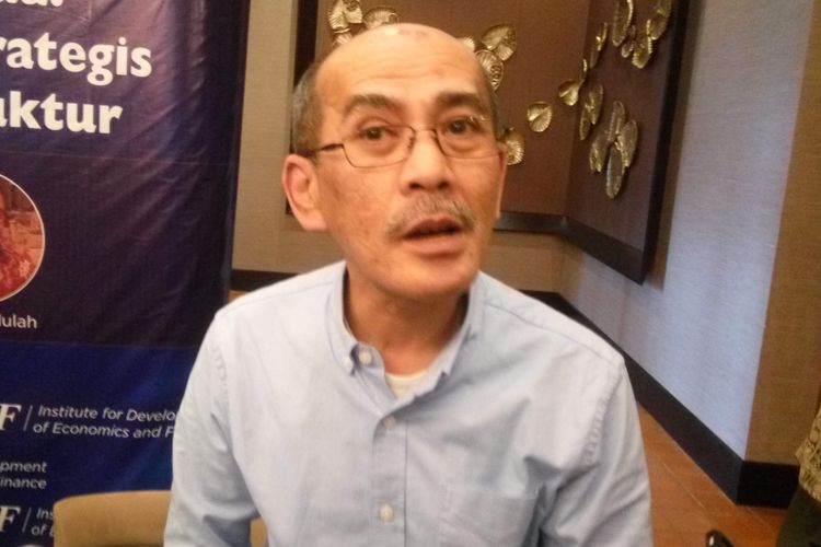 Pengamat Ekonomi Faisal Basri saat di Jakarta, Kamis (14/2/2019).