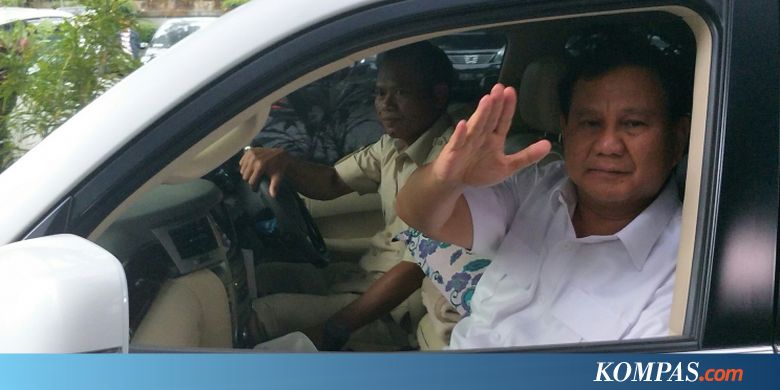 Soal Deklarasi Capres, Prabowo Sebut Agustus Masih Lama