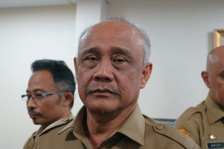 Direktur Jenderal Bina Pemerintah Desa, Kementerian Dalam Negeri, Nata Irawan ketika ditemui di kantornya, Jakarta, Senin (12/2/2018).