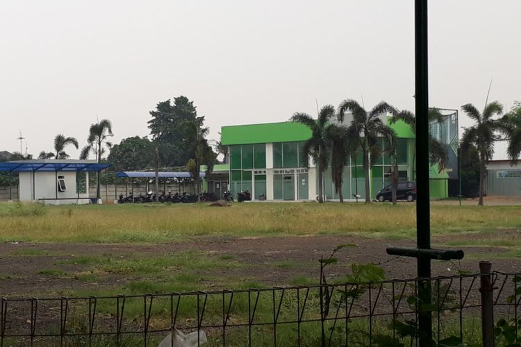 Lahan Rumah Susun (Rusun) Klapa Village Pondok Kelapa, Duren Sawit, Jakarta Timur, Rabu (25/07/2018).