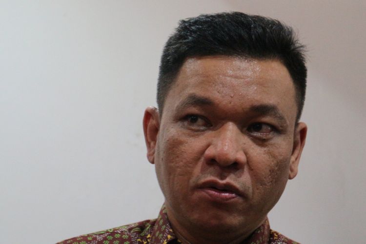 Wakil Sekretaris Jenderal DPP Partai Golkar Ace Hasan Syadzily ketika ditemui, di kantor Saiful Mujani Research & Consulting (SMRC), Jakarta, Kamis (2/11/2017). 