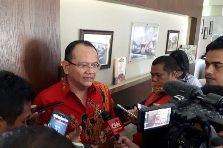 Budiana, Wakil Ketua Bidang Komunikasi DPD PDI-P Jawa Barat sekaligus Ketua Tim Media pasangan Hasanah 