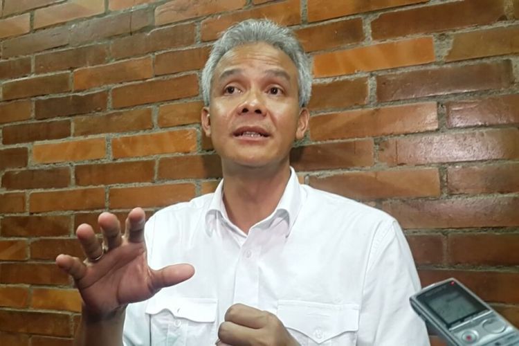 Gubernur Jawa Tengah Ganjar Pranowo.