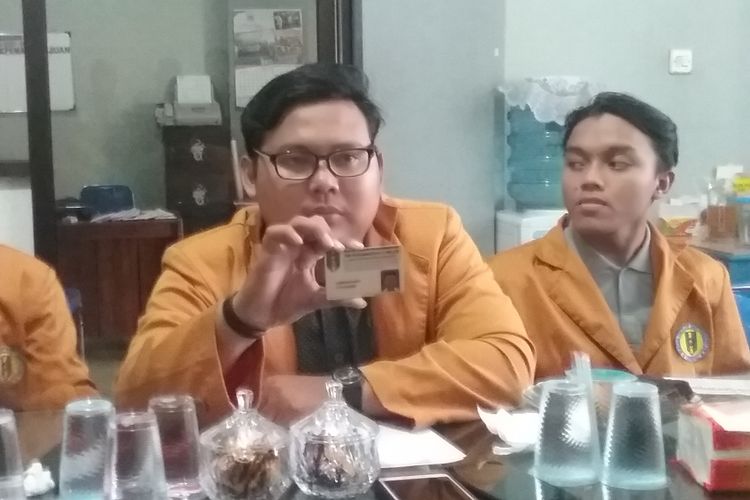 Ketua Ikatan Pelajar Muhammadiyah Kendal, Muhammad Nuzulul Farqi. 