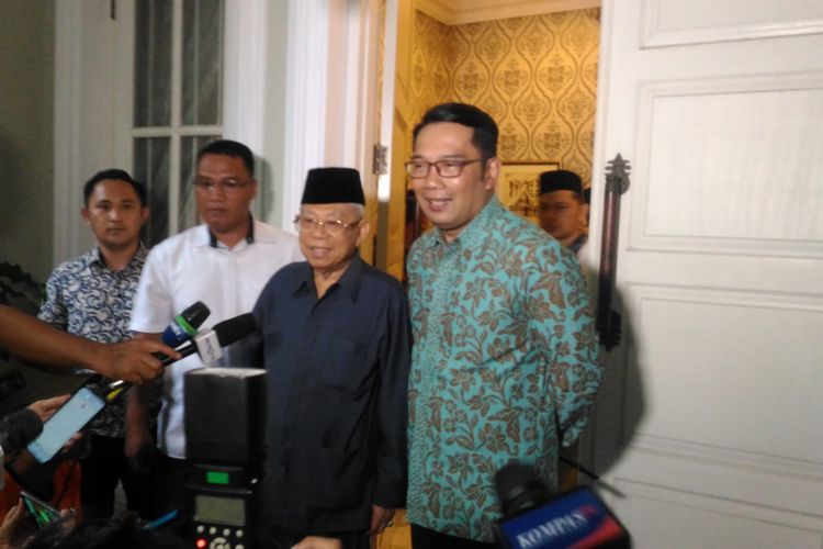 Gubernur Jawa Barat Ridwan Kamil di Rumah Situbondo, Menteng, Jakarta Pusat, Selasa (12/2/2019). 