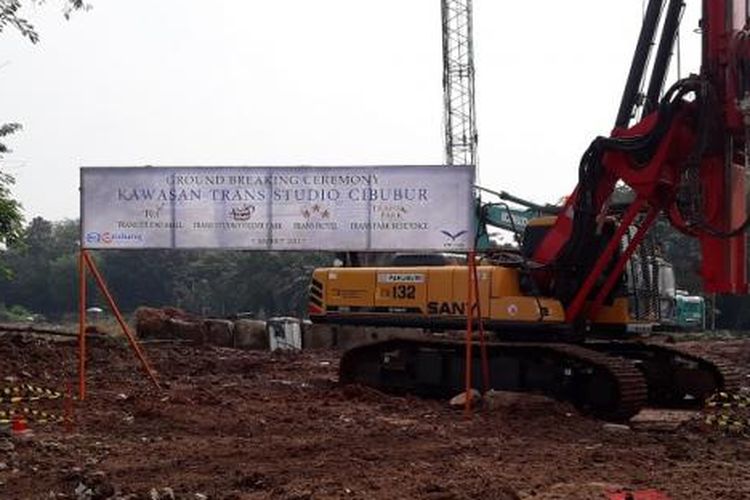 Area pengembangan Trans Studio Cibubur seluas 4,1 hektar.