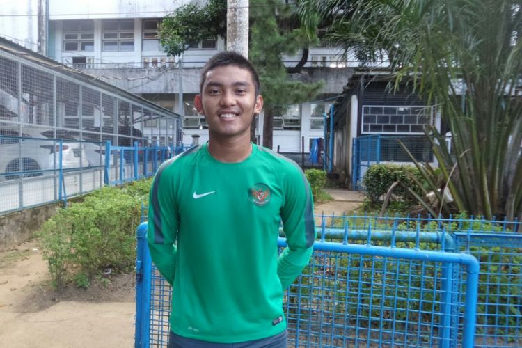 Striker tim nasional U-19 Indonesia, Muhammad Rafli Mursalim.