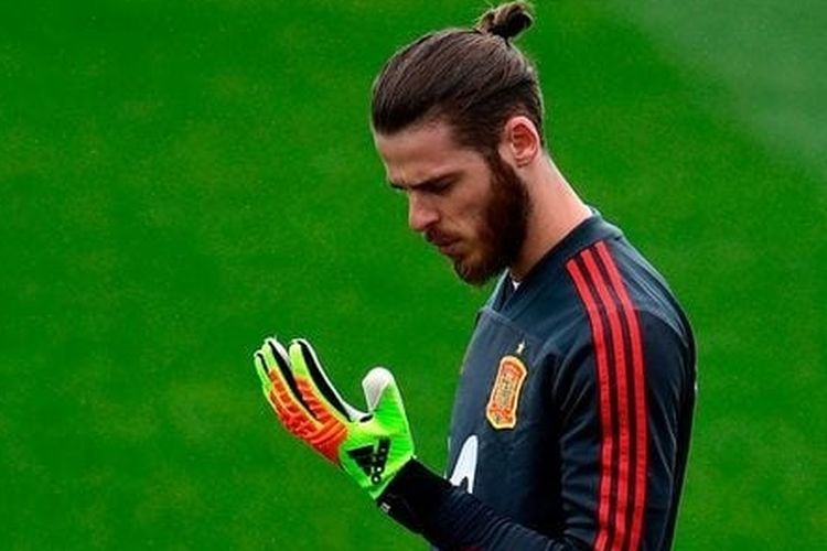 Gaya rambut David De Gea