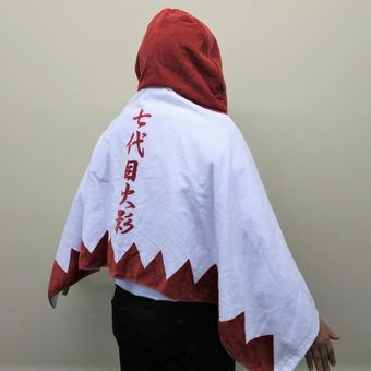 Handuk dengan tudung (4.000 yen) untuk kamu yang ingin menjadi Hokage. 