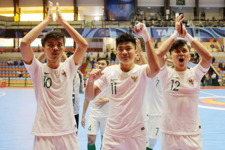 Tim Nasional Futsal Indonesia berlaga di Piala Asia U-20.  