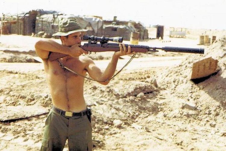 Carlos Hathcock, sniper AS di Perang Vietnam.