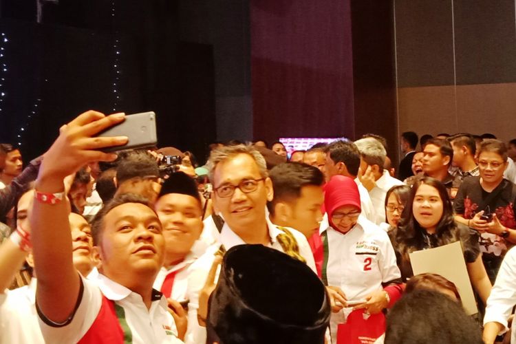Sihar Sitorus, calon wakil gubernur Sumatera Utara yang berpasangan dengan Djarot Saiful Hidayat, Rabu (27/6/2018).