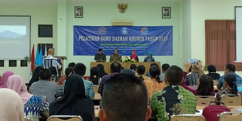 Kegiatan Pelatihan Guru Daerah Khusus (PGDK) di Pusat Pengembangan dan Pemberdayaan Pendidik dan Tenaga Kependidikan (PPPPTK) PKn dan IPS di Batu, Malang, Jawa Timur 2018