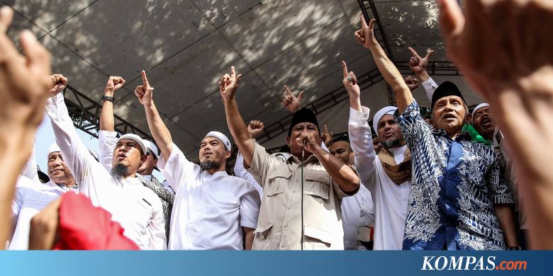 Prabowo: Kita Selalu Melakukan Hal-hal yang Sesuai Konstitusi...