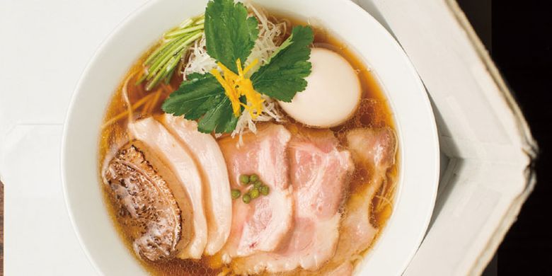 Ramen di Kedai Men Labo Hiro, Tokyo.