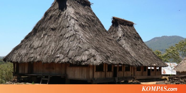Uniknya Bentuk dan Filosofi Rumah-rumah di Desa Adat Wologai NTT