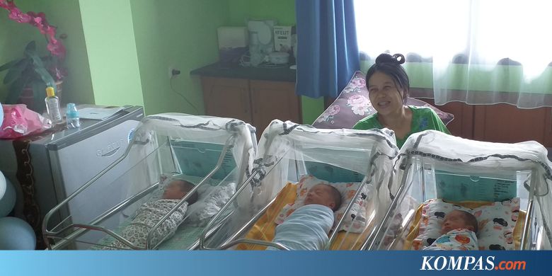 15 Tahun Menunggu, Pasangan Suami Istri di Riau Akhirnya Dikaruniai 3 Bayi Kembar