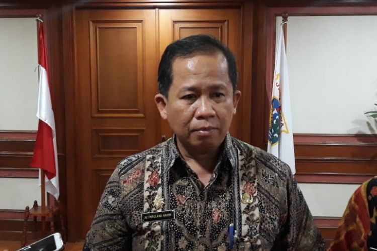 Wakil Wali Kota Jakarta Utara Ali Maulana Hakim di Kantor Wali Kota Jakarta Utara, Kamis (14/2/2019).