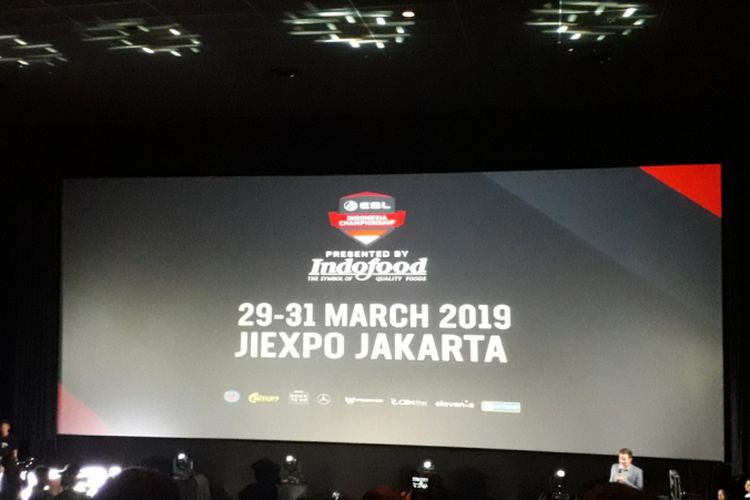 Konferensi pers penyelenggaraan ESL Clash of Nations -Arena of Valor dan ESL Indonesia Championship, di Grand Indonesia, Jumat (15/2/2019). Dua kejuaraan tersebut akan diselenggarakan di Jakarta International Expo, Kemayoran, Jakarta pada 29-31 Maret 2019.